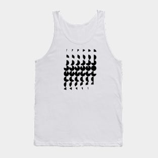 Geometric exploration I: Time (Inverted colors) Tank Top